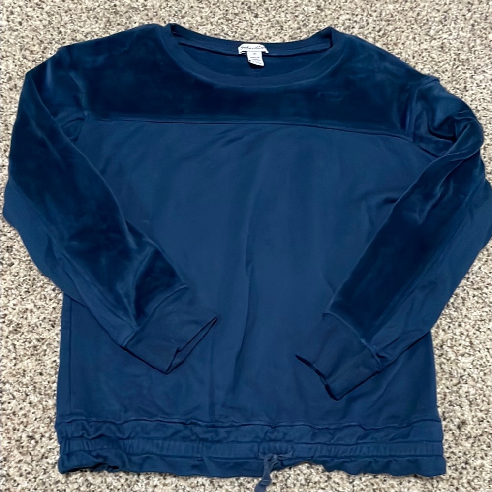 Splendid Navy Long Sleeve Top